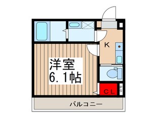 MELDIA谷塚の物件間取画像